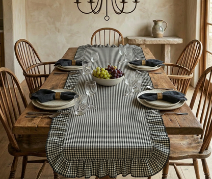 Fırfırlı Pötikare Runner 40x120